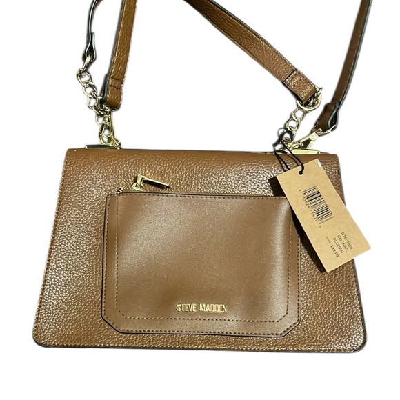 Steve Madden Handbags - Steve Madden Brown Cognac Crossbody Bag